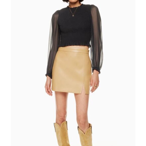 Wilfred Aritizia Black Long Sleeve Blouse Size Small - Picture 2 of 8